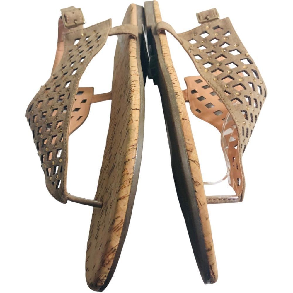 Austin Trading Co Tan Embelished Sandals - Picture 4 of 8